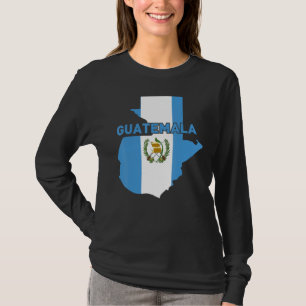 T-shirt Famille fière et drapeau patriotique du pays Guate