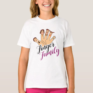 T-shirt Famille Finger