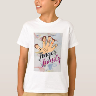 T-shirt Famille Finger