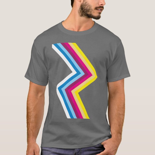 T-shirt Famille Flash Neon 80s (Devant)