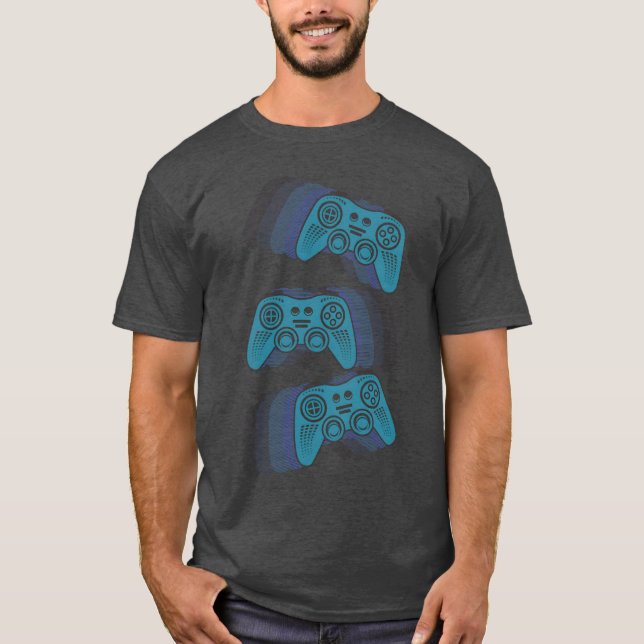 T-shirt famille Game Control (Devant)