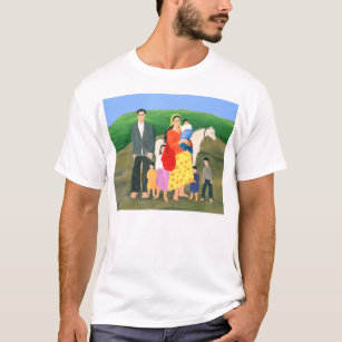 T-shirt Famille gitane 1986