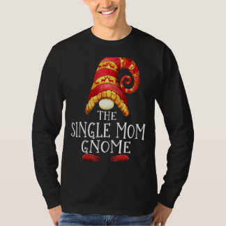 T-shirt Famille Gnome de maman célibataire Groupe de jumel