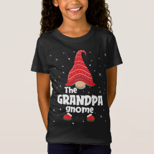 T-Shirt Famille Gnome Lourde Correspondance Noël Drôle Paj