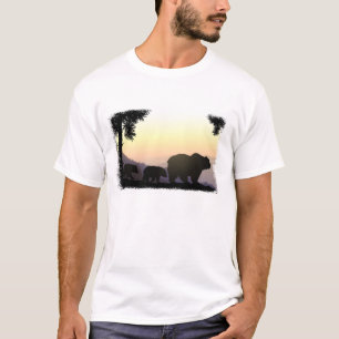 T-shirt Famille Grizzly Bear