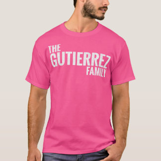 T-shirt Famille Gutierrez Nom de famille Gutierrez Gutierr