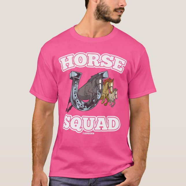 T-shirt Famille Horse Squad (Devant)