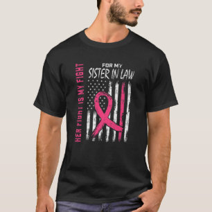 T-shirt Famille Lutter Soeur Rose Dans La Loi Cancer Du Se