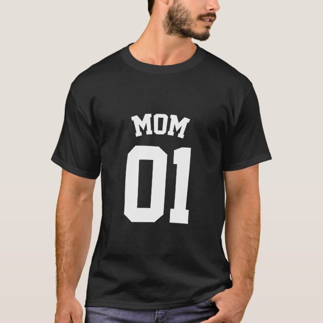 T-shirt Famille - maman 01 (Devant)