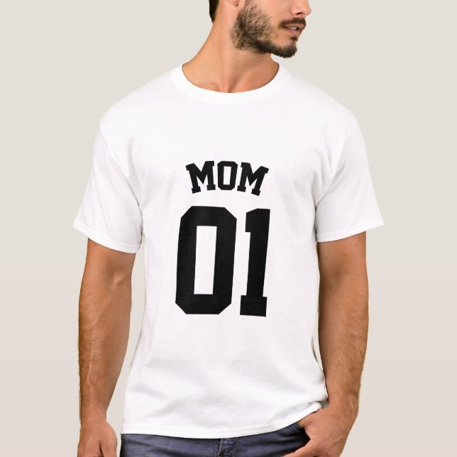 T-shirt Famille - maman 01 (Devant)