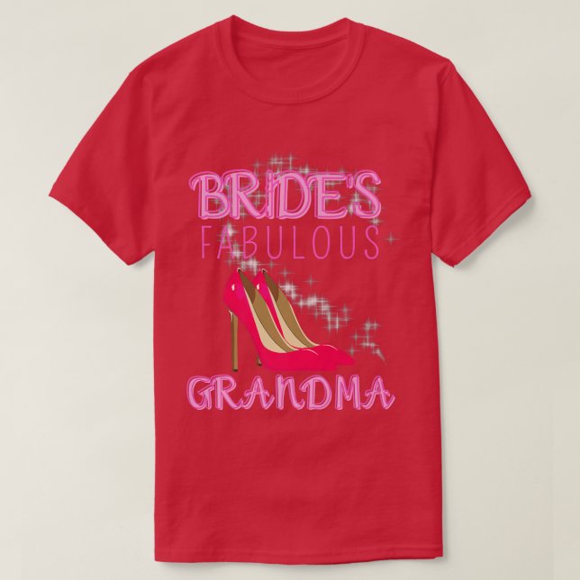 T-shirt Famille Mariage Cadeaux Mariées Fabrique Grand-mèr (Design devant)