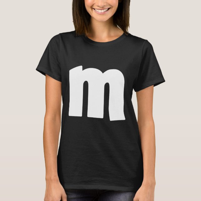 T-shirt Famille mignonne Halloween Team Costume Matching F (Devant)