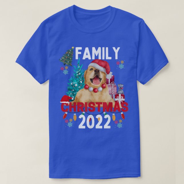 T-shirt Famille Noël 2022 Correspondance s Escadron Amoure (Design devant)