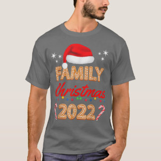 T-shirt Famille Noël 2022 Escouade de chemise jumelée Père