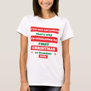 T-shirt Famille Noël comme une citation amusante de grand-