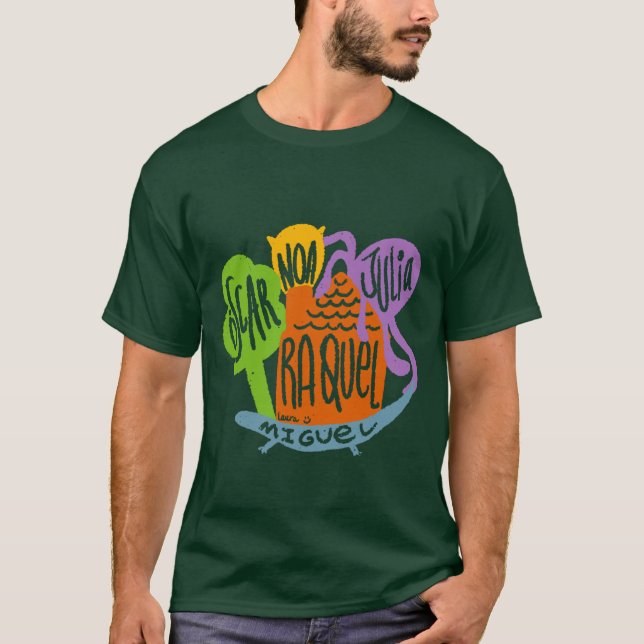 T-shirt Famille Os (Devant)