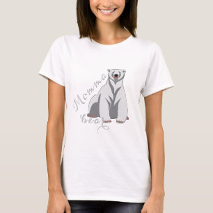 T-shirt Famille Ours Polaire Ours MOMMA