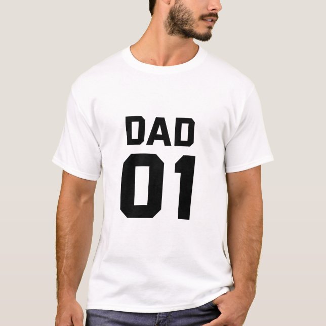 T-shirt Famille - papa 01 (Devant)