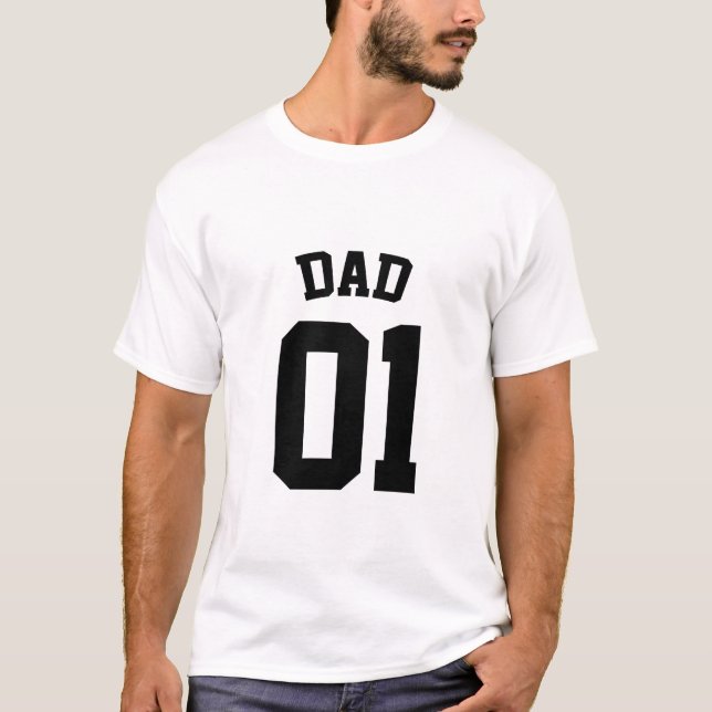 T-shirt Famille - papa 01 (Devant)