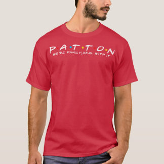 T-shirt Famille Patton Nom de famille Patton Nom de famill