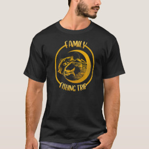 T-shirt Famille Pêche Voyage Réunion Correspond Vacances L