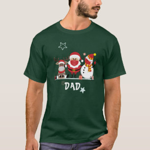 T-shirt Famille personnalisée Noël papa