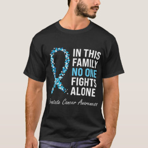 T-shirt Famille Prostate Cancer Sensibilisation Light Bleu