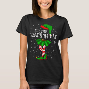 T-shirt Famille qui correspond Je suis le Grand Elfe Noël