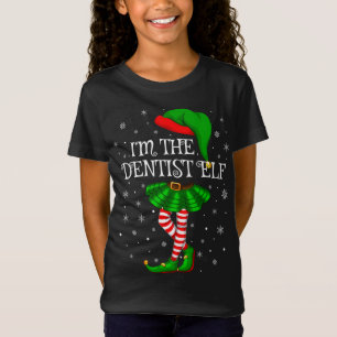 T-Shirt Famille qui correspond Je suis l'elfe dentiste Noë