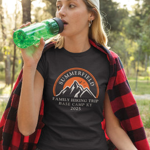 T-shirt Famille Randonnée Voyage à jumeler maman