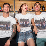 T-shirt Famille Réunion 5 Photo<br><div class="desc">Immergez-vous dans la chaleur des réunions de famille avec nos t-shirts personnalisés de réunion de famille. Des photos de famille chères des deux côtés et de 'FAMILY REUNION' enflammées à travers le tee font de lui un gardien chéri. Customisé avec le nom de famille, la date et le lieu, il...</div>