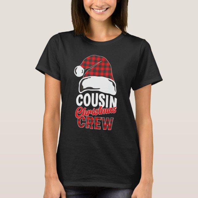 T-shirt Famille Réunion Cousins Enfants Adultes Noël Cousi (Devant)