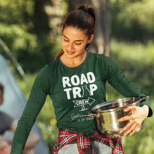 T-shirt Famille Réunion Route Voyage Vacances Correspondan