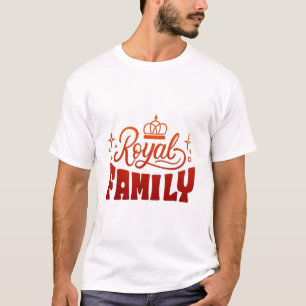 T-shirt famille royale