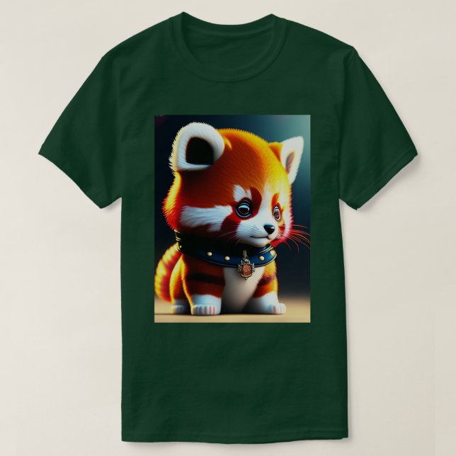 T-shirt Famille royale Chibi Red Panda (Design devant)