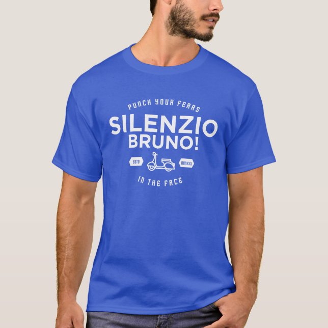 T-shirt famille silenzio bruno (Devant)
