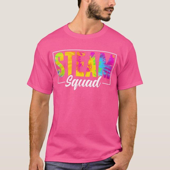 T-shirt Famille Steam Squad (Devant)