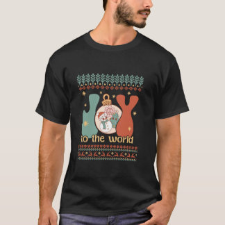 T-shirt Famille super moche de Noël jumeler