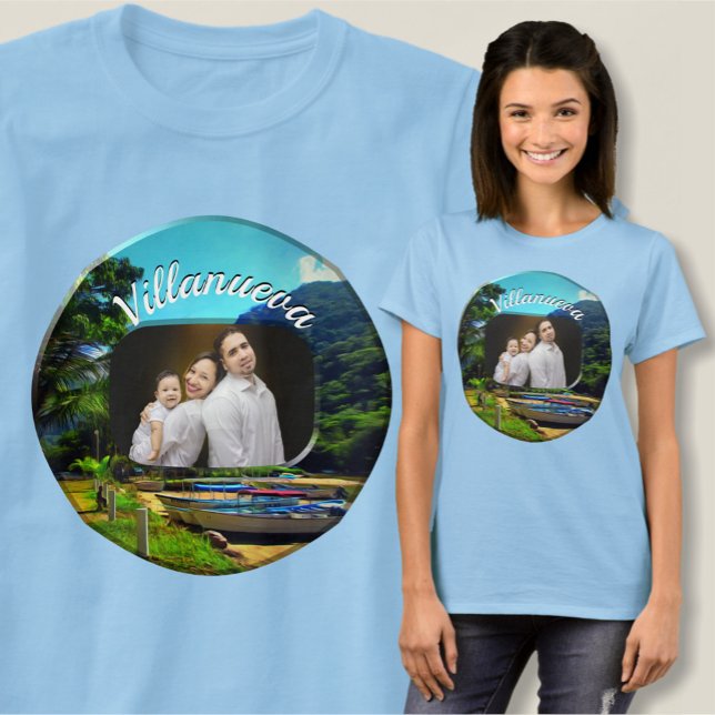T-shirt Famille sur la rivière Mismaloya 0350 (Créateur téléchargé)