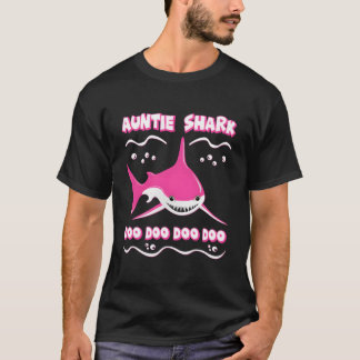 T-shirt Famille Tatie Requin