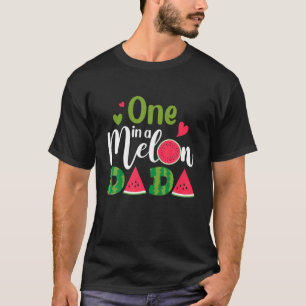 T-shirt Famille Un Dans Un Melon Dada Fête Anniversaire Co