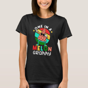 T-shirt Famille Un Dans Un Melon Grammy Dabbing Watermelon