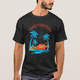 T-shirt Famille Vacances 2023 Key West Matching Group Summ