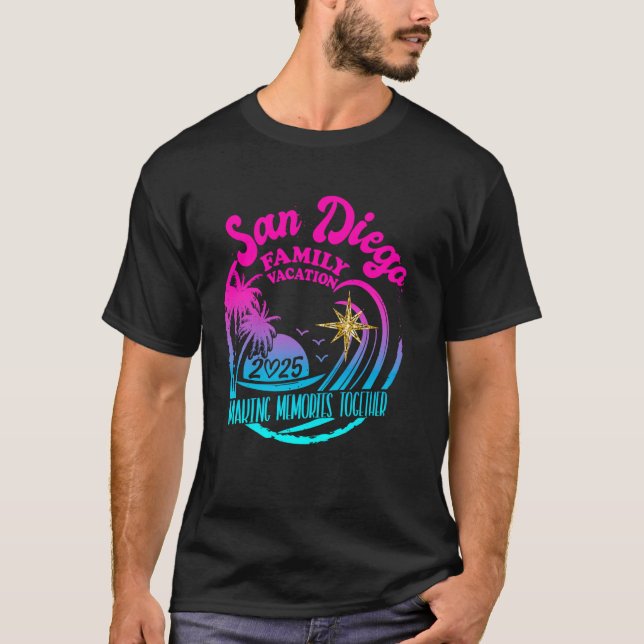 T-shirt Famille Vacay Squad Trip Chemise Famille Vacances  (Devant)