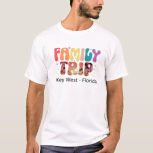 T-shirt Famille Voyage Key West Florida Famille Vacances M
