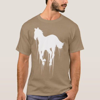 T-shirt Famille White Pony Drip