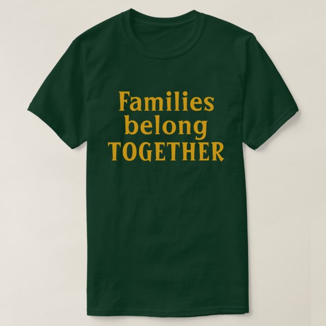T-shirt Familles (Design devant)