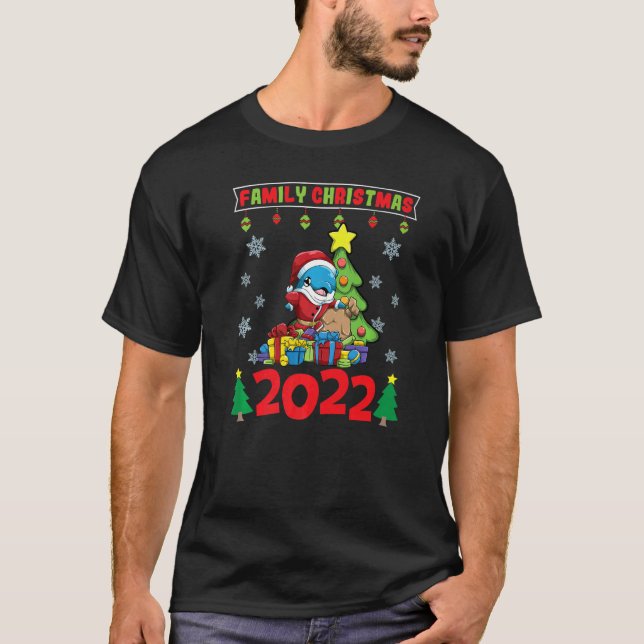 T-shirt Family Christmas 2022 Funny Matching Xmas Lover Pr (Devant)
