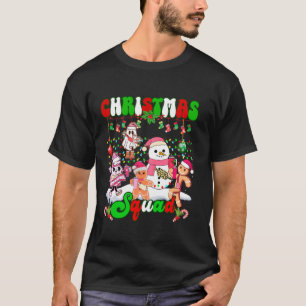 T-shirt Family Christmas Squad Funny Boujee Gingerbread Xm