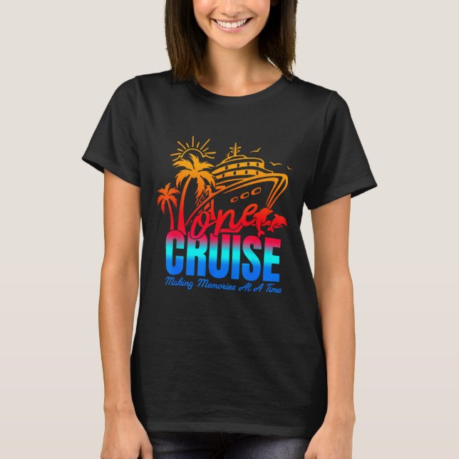 T-shirt Family Cruise 2026 I Love It When We're Cruisin' T (Devant)